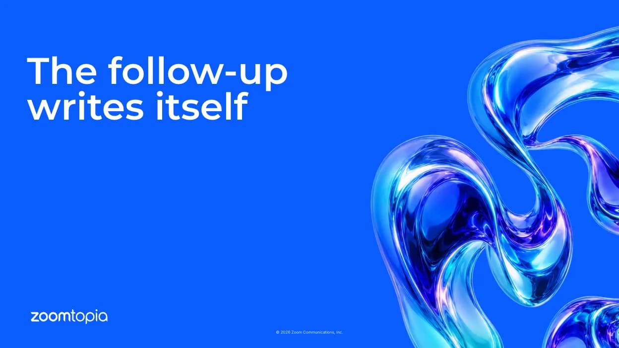 How one nonprofit founder uses Zoom AI to turn meetings into finished follow-up