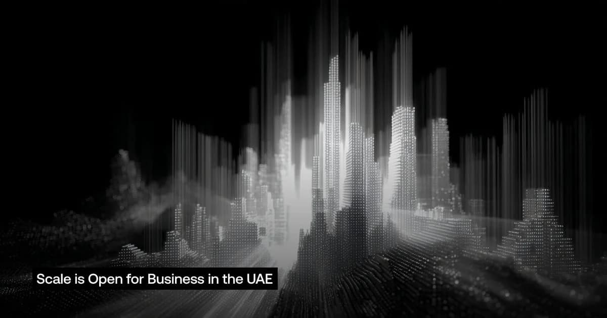 Scale is Open for Business in the UAE