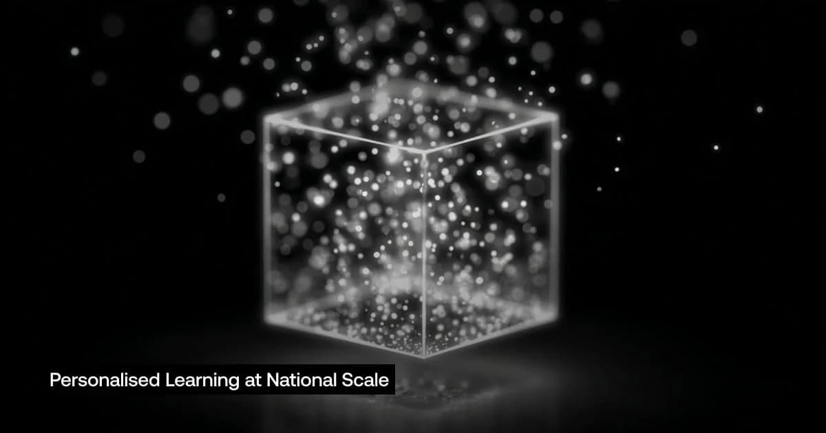 Personalised Learning at National Scale
