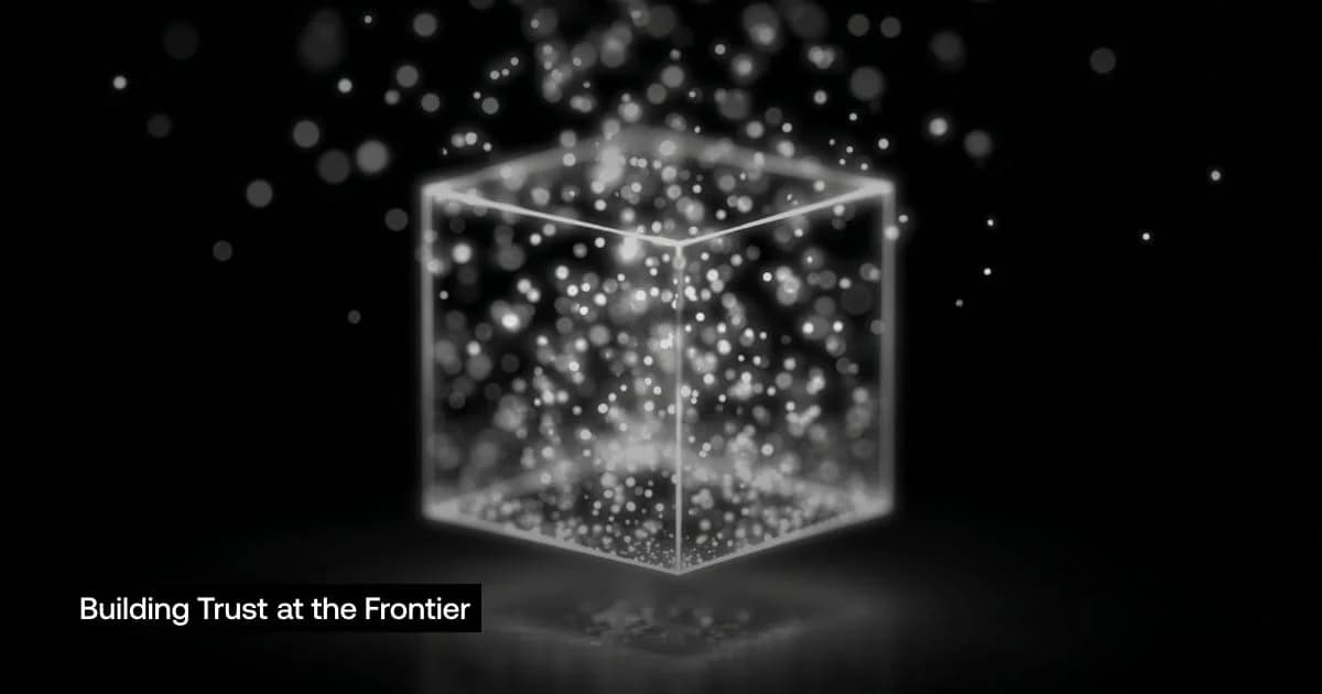 Building Trust at the Frontier