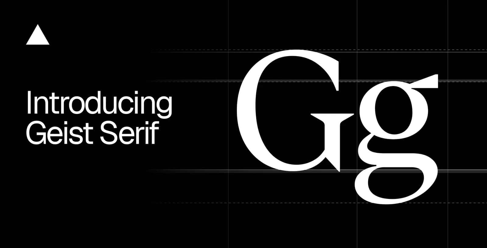 Introducing Geist Serif