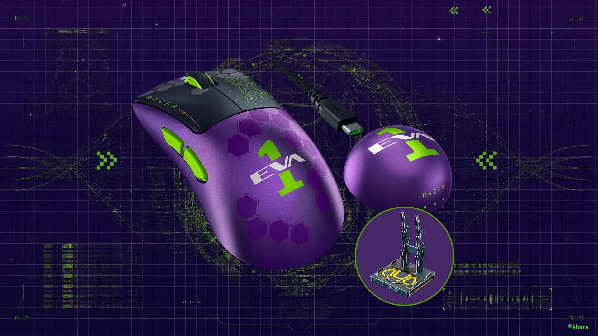 Unleash the Power of EVA-01: Introducing the Razer | EVANGELION (EVA-01) Collection